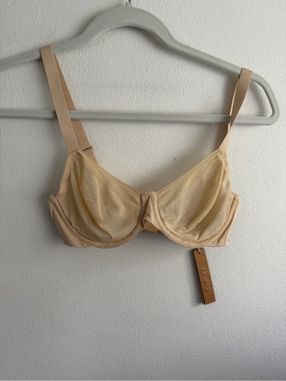 SKIMs sheer Nude Underwire Bra – Nude
